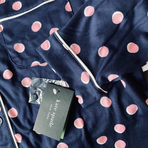 KATE SPADE 2 Piece Pajama Set NWT Size M - Picture 3 of 8